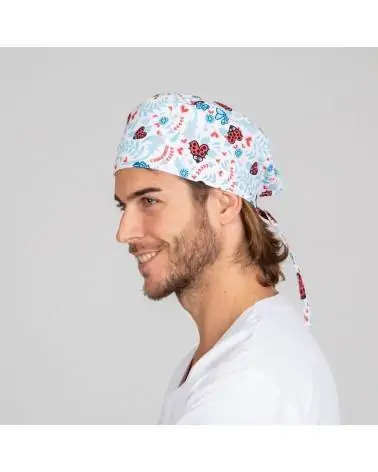 BANDANA SANITARIA HEART Lado