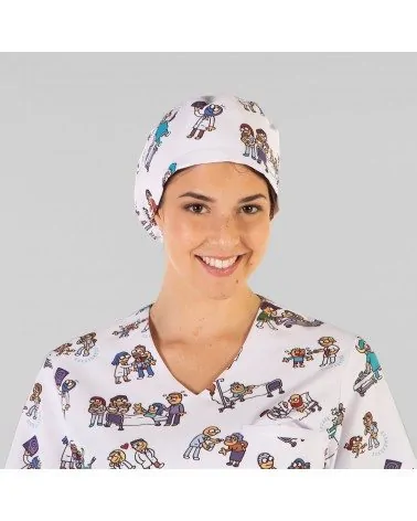 GORRO SANITARIO MEDICO Frente