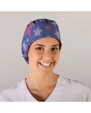 GORRO SANITARIO STARS Frente