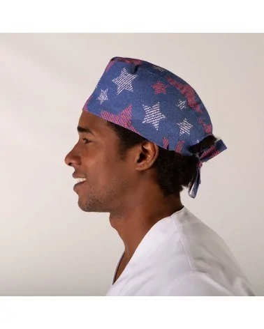 BANDANA SANITARIA STARS Perfil