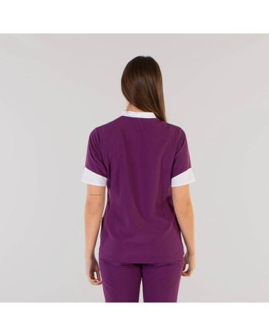 BLUSA MUJER IONES PLATA Morado espalda