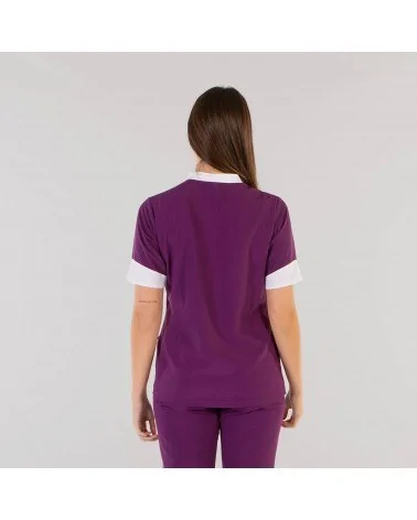 BLUSA MUJER IONES PLATA Morado espalda