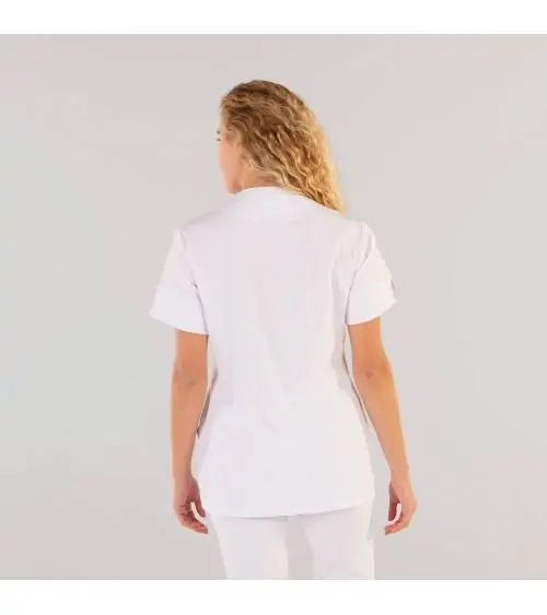 BLUSA ABIERTA IONES PLATA Blanco frente