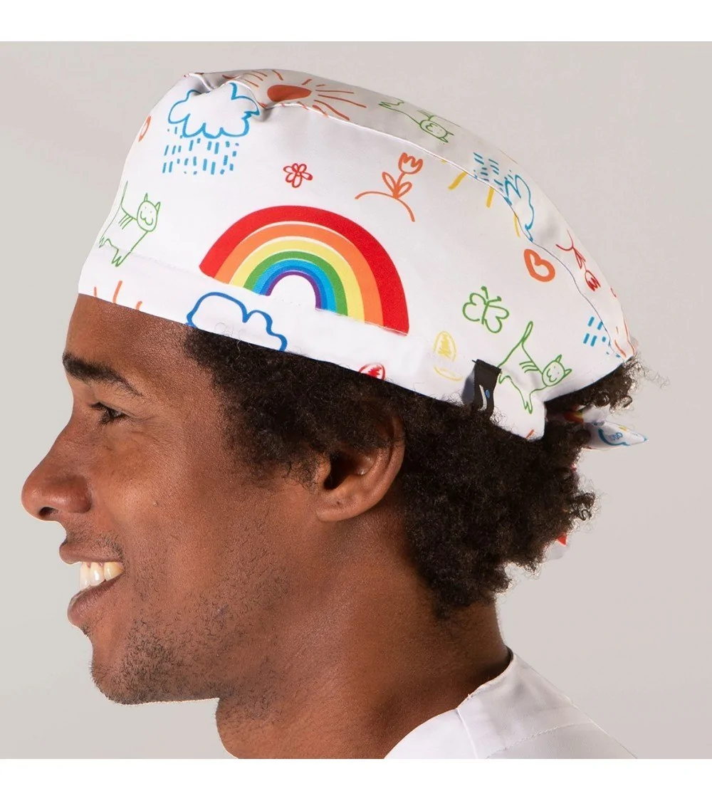 BANDANA SANITARIA ARCOIRIS Frente