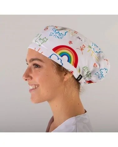 GORRO SANITARIO ARCOIRIS Perfil