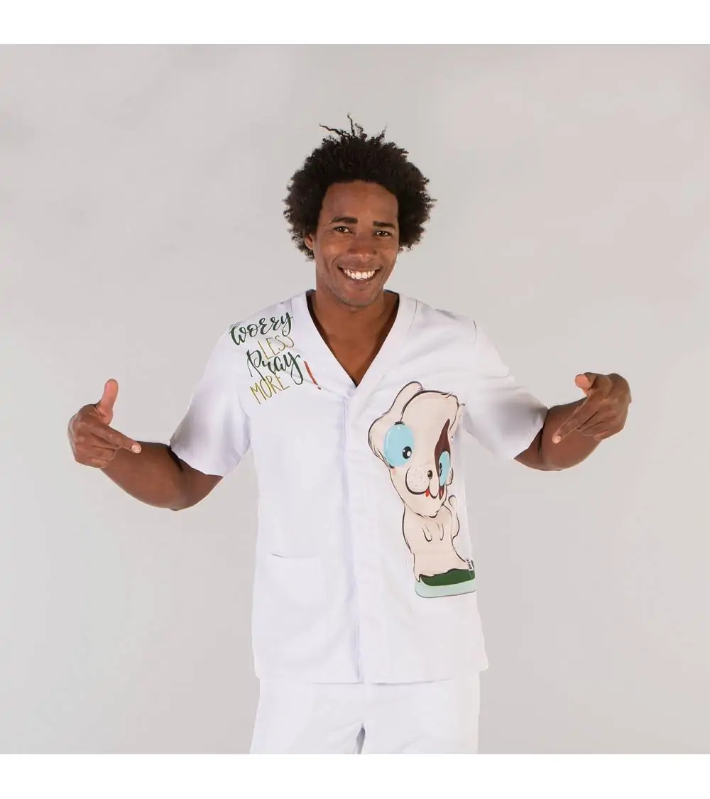 CASACA SANITARIA PERRO Frente derecha