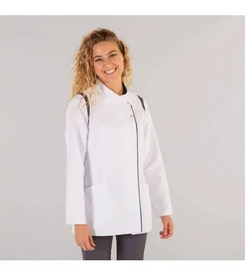 CHAQUETA SANITARIA MUJER Marengo frente