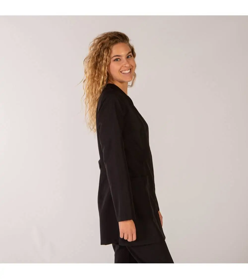 BATA SANITARIA MICROFIBRA Negro frente