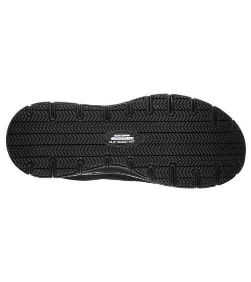 DEPORTIVA LABORAL HOMBRE SKECHERS Negro Suela
