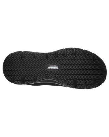 DEPORTIVA LABORAL HOMBRE SKECHERS Negro Suela