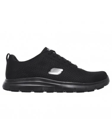 DEPORTIVA LABORAL HOMBRE SKECHERS Negro Derecha