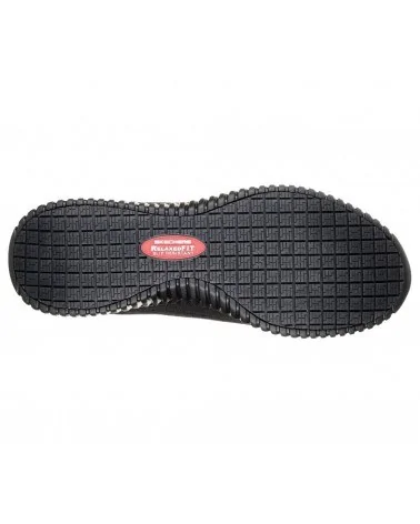 DEPORTIVA LABORAL CASUAL HOMBRE SKECHERS Negro suela