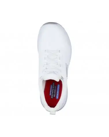 DEPORTIVA ANTIDESLIZANTE MUJER SKECHERS Blanco superior