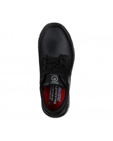 ZAPATO ANTIDESLIZANTE HOMBRE SKECHERS Negro frente