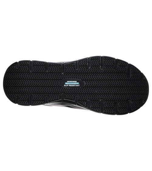 ZAPATO ANTIDESLIZANTE HOMBRE SKECHERS Negro suela