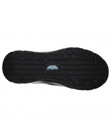 ZAPATO ANTIDESLIZANTE HOMBRE SKECHERS Negro suela