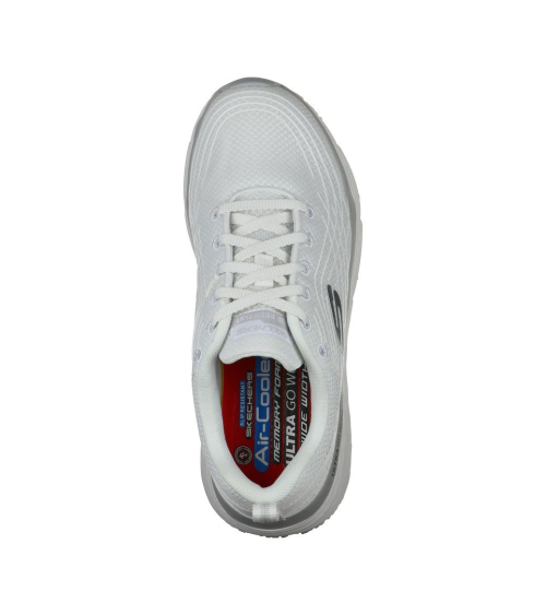 ZAPATILLA DE TRABAJO ANTIDESLIZANTE MUJERES SKECHERS Blanca superior