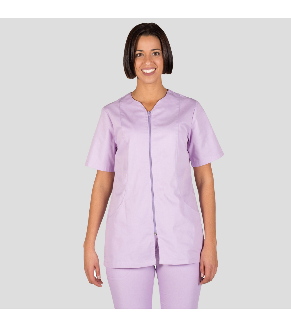 BLUSA MANGA CORTA COLORES Lila