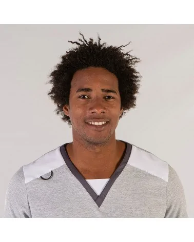 CASACA HOMBRE MICROFIBRA VIGORÉ Gris Perla Zoom Frente