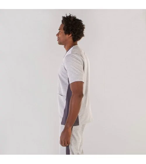 CASACA HOMBRE MICROFIBRA VIGORÉ Gris Perla Frente