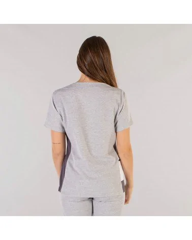 CASACA MUJER MICROFIBRA VIGORÉ Gris Perla espalda