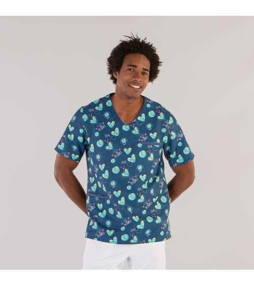 CASACA UNISEX ECOLÓGICA MUNDO Frente