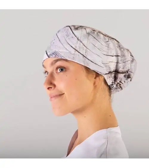 GORRO SANITARIO ECOLÓGICO MADERA Frente