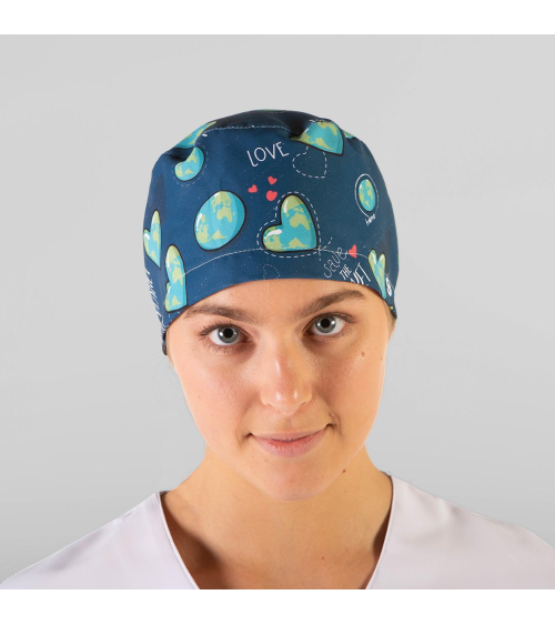 GORRO SANITARIO ECOLÓGICO MUNDO Frente