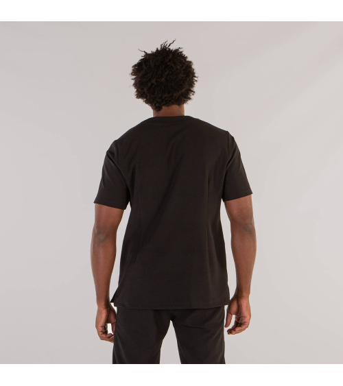 CASACA SANITARIA HOMBRE EXTRAFIBER Negra espalda