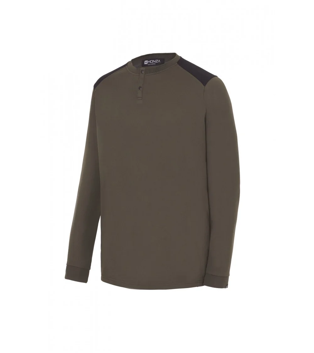 CAMISETA MANGA LARGA CORCHETE