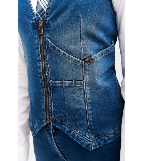 CHALECO DENIM perfil