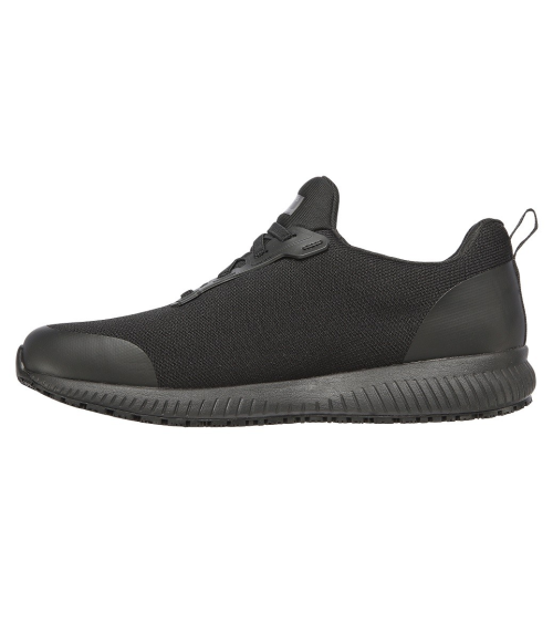 ZAPATILLA ANTIESTATICA HOMBRES SKECHERS Izquierda negro