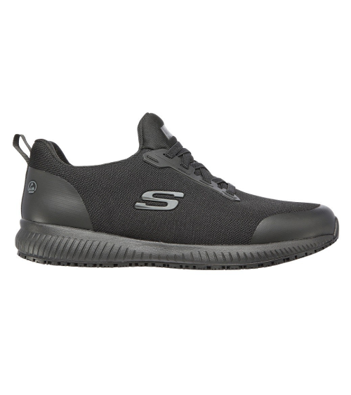 ZAPATILLA ANTIESTATICA HOMBRES SKECHERS Derecha negro