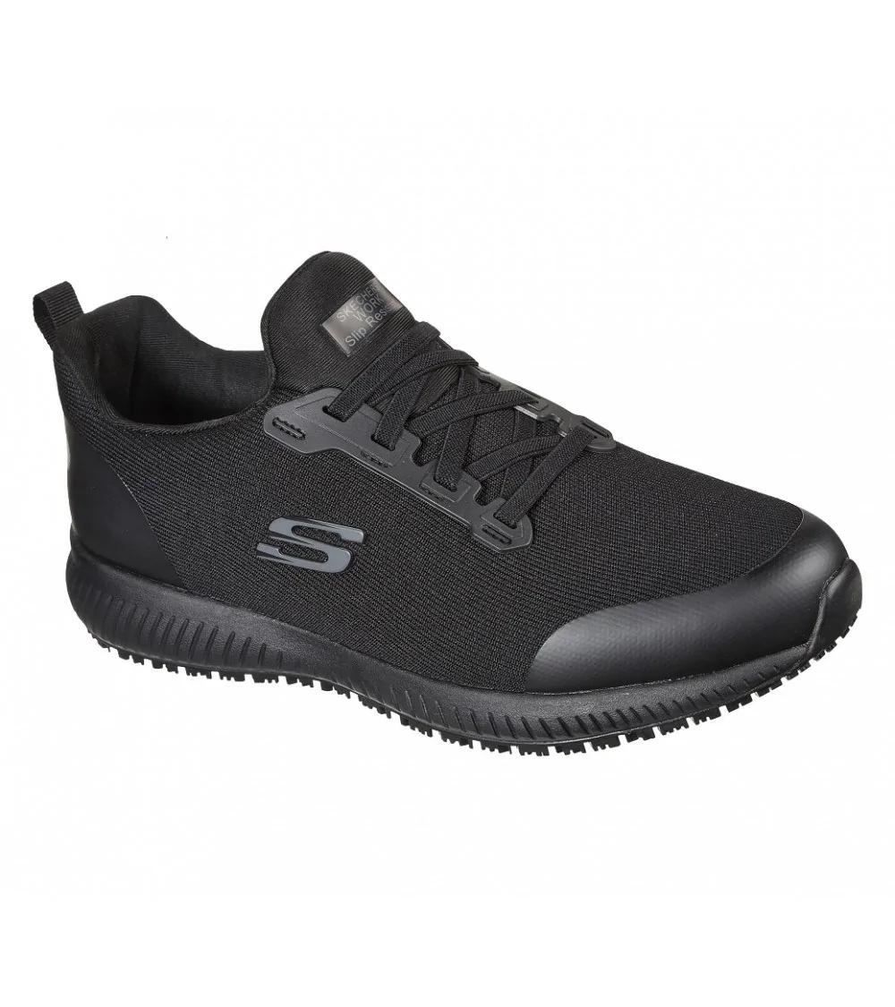 ZAPATILLA ANTIESTATICA HOMBRES SKECHERS Perfil negro