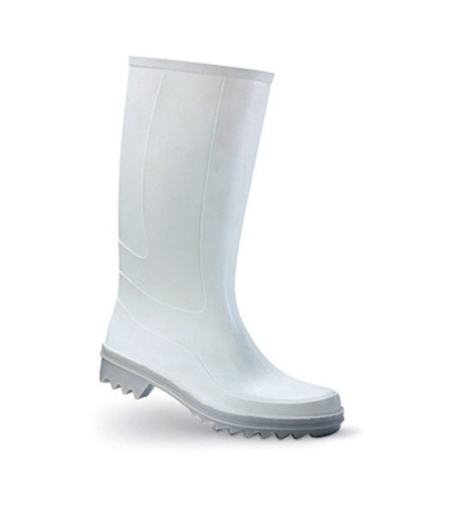 BOTA PVC ANTIÁCIDA BLANCA