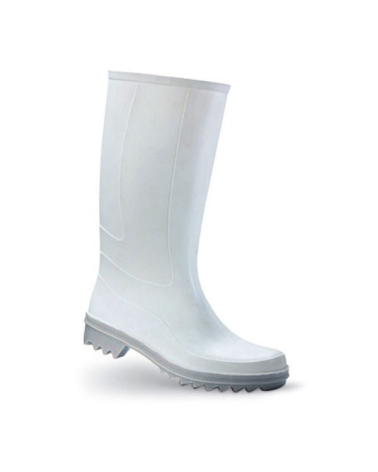 BOTA PVC ANTIÁCIDA BLANCA