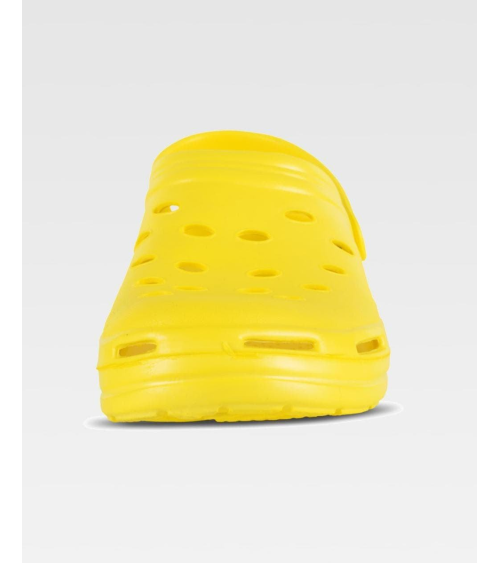ZUECO GOMA UNISEX Amarillo frente