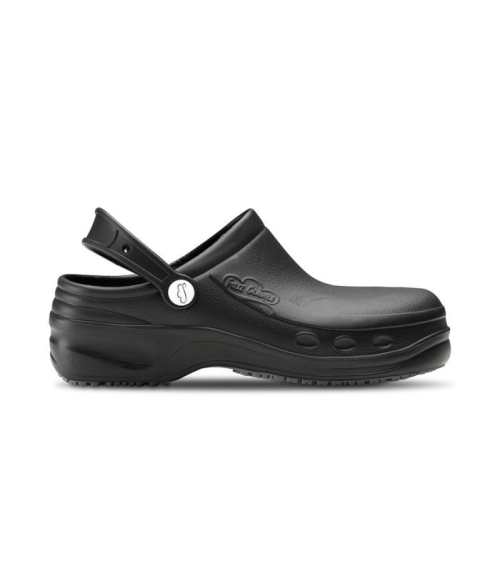 ZUECO FLOTANTE HORMA ANCHA Negro derecha