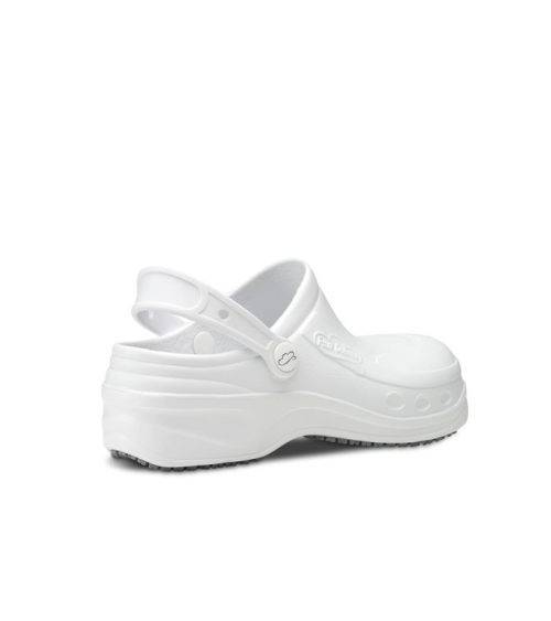 ZUECO FLOTANTE HORMA ANCHA Blanco posterior