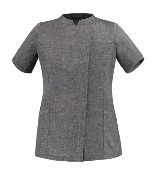 CASACA CORCHETES gris