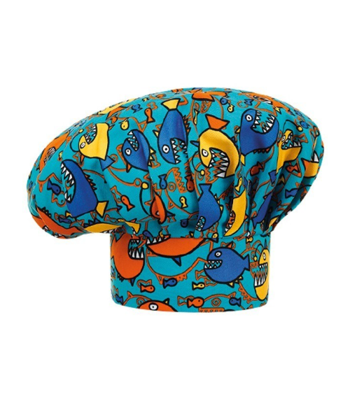 GORRO CHEF PECES perfil