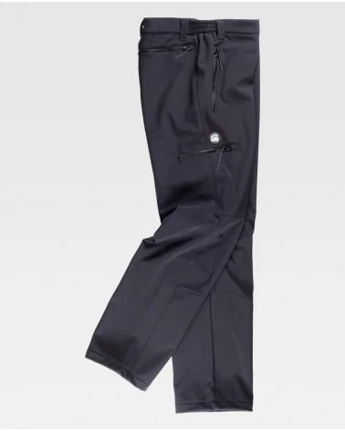 PANTALON  WORKSHELL Negro