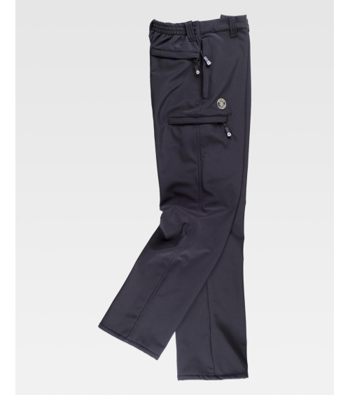 PANTALON WORKSHELL Negro