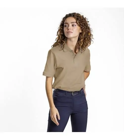 POLO ALGODÓN STRETCH Beige