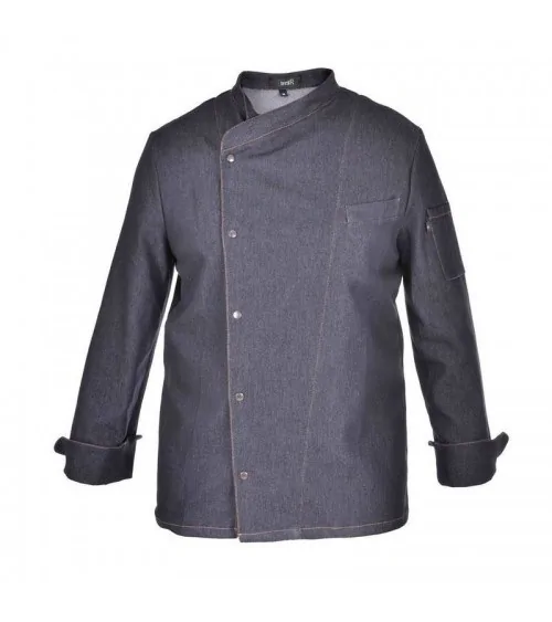 CHAQUETILLA DENIM ELASTICO DE HOMBRE Marino maniqui