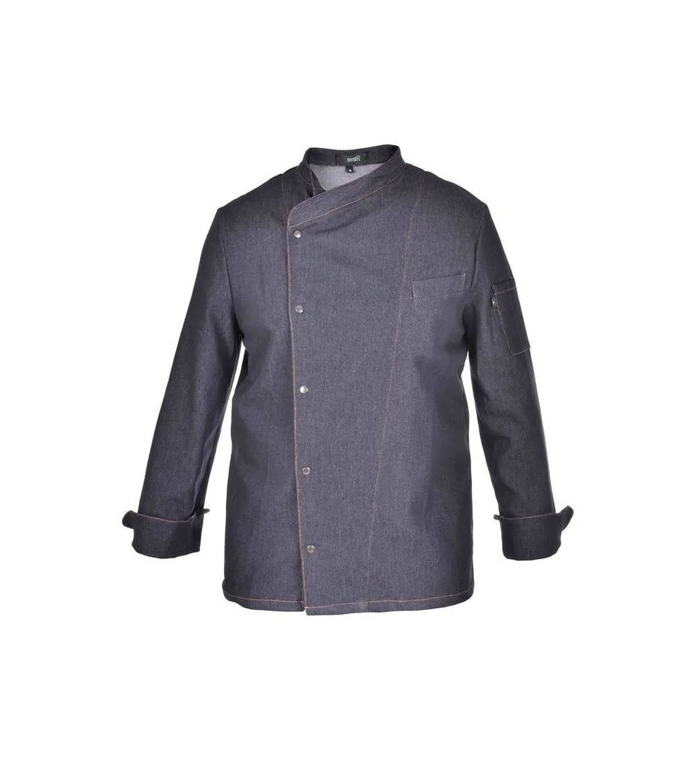 CHAQUETILLA DENIM ELASTICO DE HOMBRE Marino maniqui