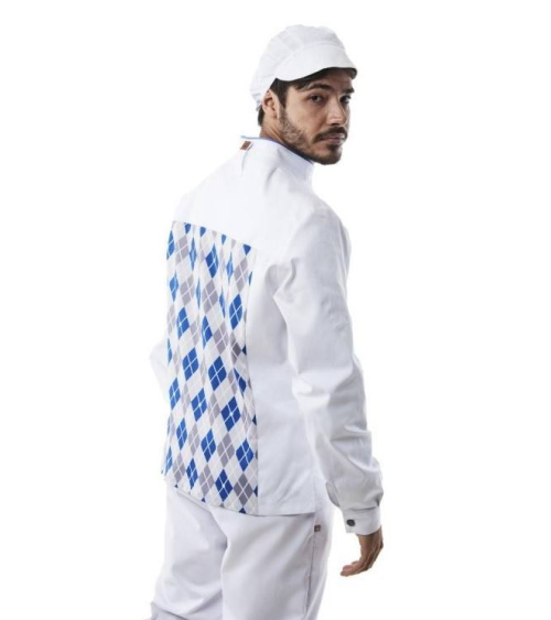 Malabares panel Democracia Chaquetas de cocina estampadas | Comprar chaquetillas de cocina estampadas