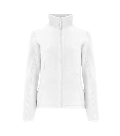 FORRO POLAR CUELLO ALTO  01 BLANCO DELANTERO