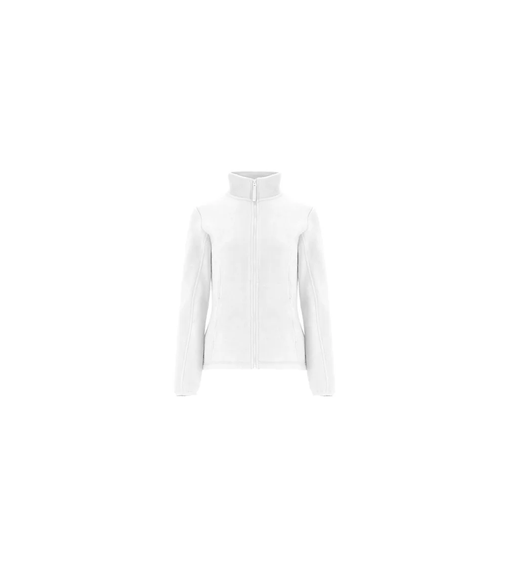 FORRO POLAR CUELLO ALTO  01 BLANCO DELANTERO