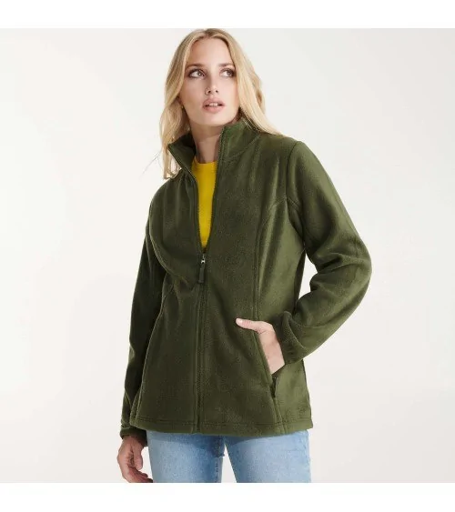 FORRO POLAR CUELLO ALTO MUJER MODELO 23 VERDE PINO